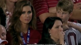 The Internet Reacts To Brent Musburger Shouting Out A.J. McCarron’s Wife