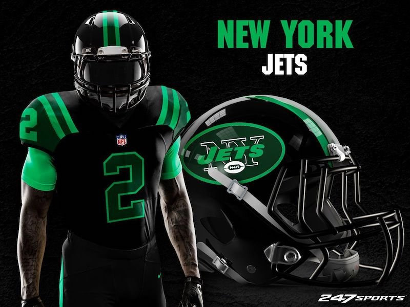 Artist Designs Special 'Blackout' Uniforms For Every NFL Team And They