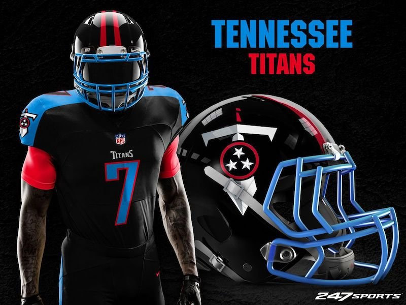 Blackout' Uniforms For Every NFL Team 