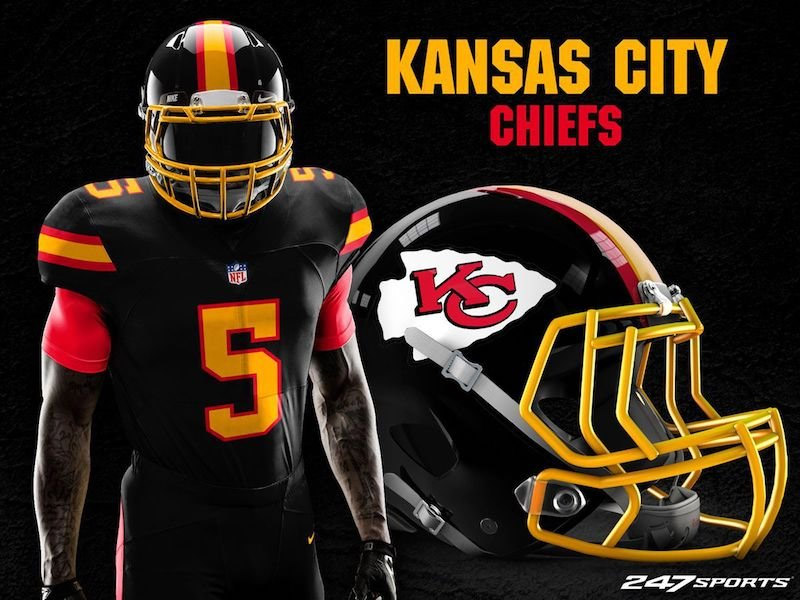 Artist Designs Special 'Blackout' Uniforms For Every NFL Team And They