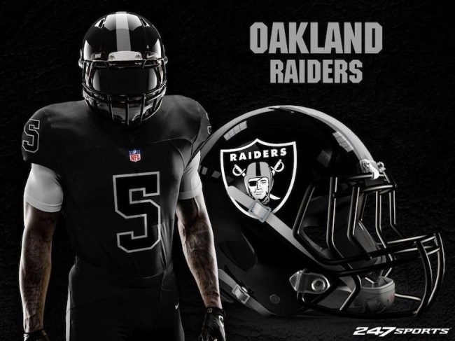 Blackout Uniforms For Every NFL Team