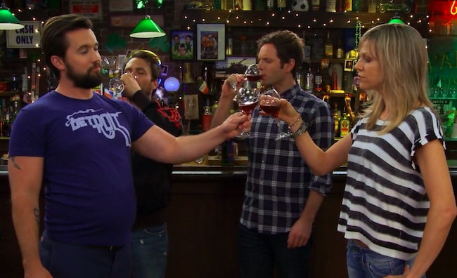 how much its always sunny characters drink