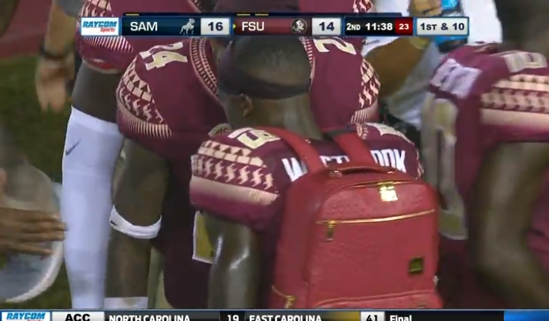 Fsu Backpack The Internet Mocks FSU's Incredibly Lame Turnover Backpack - BroBible