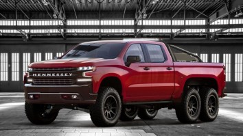 Hennessey Performance Goliath Is An 808-HP, Six-Wheeled 2019 Chevy Silverado Beast
