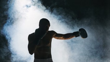 Boxer Walks Out Of The Ring And Forfeits The Match After Taking A Punch, In A Boxing Match