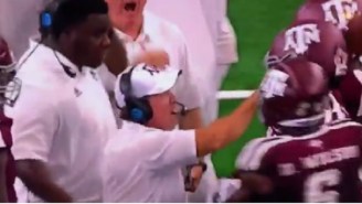 Former NFL Player Emmanuel Acho Blasts Texas A&M Coach Jimbo Fisher For Angrily Grabbing Player’s Facemask On The Sideline