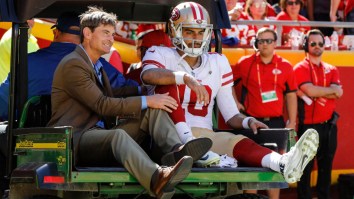 Jimmy Garoppolo’s Ex-Girlfriend Savagely Posts About ‘Karma’ On Instagram After His Knee Injury