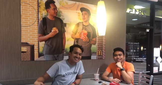 We Became McDonalds Poster Models