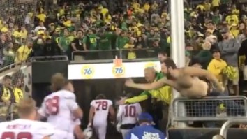 Oregon Fans Curse And Throw Bottles At Stanford Players In The Tunnel After Heartbreaking Loss