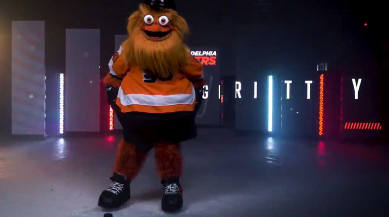 Gritty, the Flyers' new mascot, has already inspired brews, boos