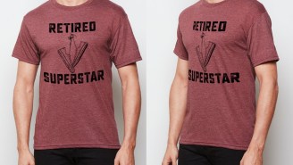 The Perfect T-Shirt For The Retired Superstar In Your Life