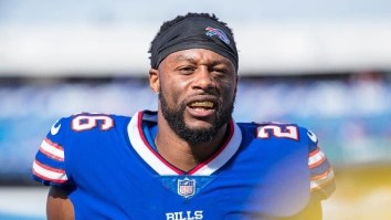Bills RB Taiwan Jones Shows Off Head Injury After He Took Brutal Hit Without A Helmet On During Sunday’s Game Vs Chargers