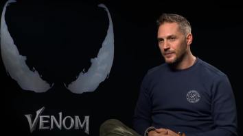 Watch ‘Venom’ Star Tom Hardy Take Tough Questions From Kids Like ‘How Did You Get In The TV?’