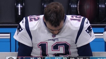 The Internet Mocks Sad Tom Brady After The Lions Put A Beat Down On The Patriots
