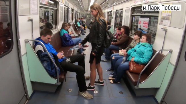 Woman Pours Bleach On Mens Crotches Manspreading