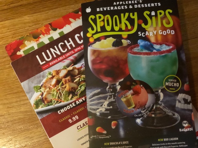 applebees zombie cocktail review