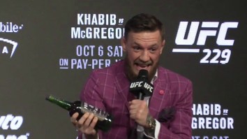 Conor McGregor Pulls Bro Move, Surprises Boston Firefighters With World Series Tix And Whiskey