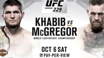 Conor McGregor Started Bashing Jameson Whisky At His UFC 229 Open Workout