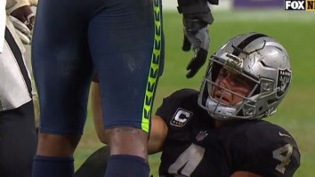 Report: Derek Carr’s On-Field Crying Episode Has Contributed To A ‘Fractured Relationship’ With Teammates