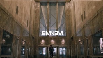 Eminem Throws Down Must-See Performance Of ‘Venom’ From The Top Of The Empire State Building