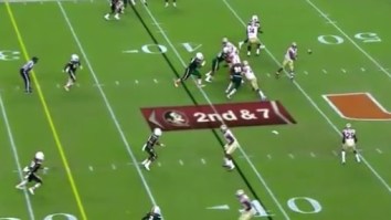 FSU Fans Are Angry After Touchdown Gets Taken Back Because Of ‘Illegal Forward Pass’ Call By Refs