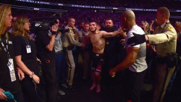 Khabib Nurmagomedov’s Father Is Furious At Him For Post-Fight Shenanigans And Will Impose Punishment Tougher Than UFC’s