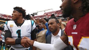Cam Newton’s Post-Game Exchange With Former Teammate Josh Norman Was Cringeworthy