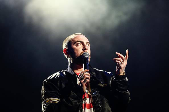 LOS ANGELES, CA - OCTOBER 28: Mac Miller performs on the Camp Stage during day 1 of Camp Flog Gnaw Carnival 2017 at Exposition Park on October 28, 2017 in Los Angeles, California. (Photo by Rich Fury/Getty Images)