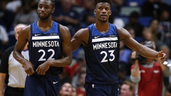 Andrew Wiggins Gets Mercilessly Mocked On Instagram After Jimmy Butler Showed Up To Practice And Clowned The Wolves Starters
