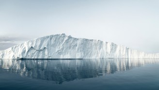 This Perfectly Rectangular Iceberg Is Making People Believe Aliens Have Landed