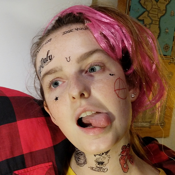 this dude copying all of peeps tattooes is so weird  rLilPeep
