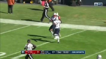Patriots Drop Some Disrespect On Bears By Celebrating 10 Yards Before Actually Reaching The End Zone