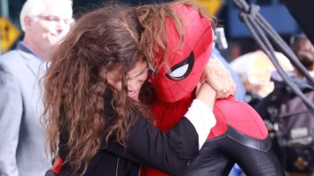 New Set Videos And Pics Of Tom Holland And Zendaya Give Us A Great Look At Spider-Man’s New Suit
