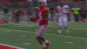 Ohio State Wideout KJ Hill Just Went All Odell Bekcham Jr. With A Nasty One-Handed TD Grab