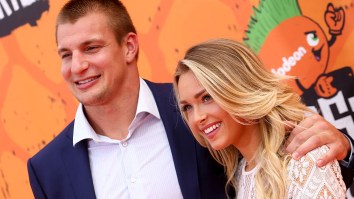 Rob Gronkowski’s Reaction To His Girlfriend Being Named A SI Swimsuit Rookie Is Just So Gronk