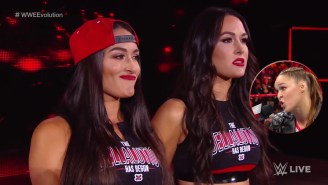 Ronda Rousey Destroyed The Bella Twins In An Epic Rant On RAW: ‘You Leeched Off Of The Names Of Your Men’