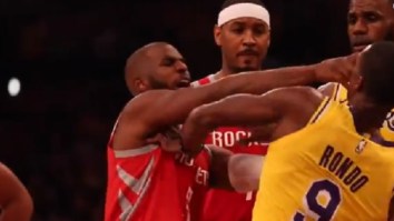 Rajon Rondo’s Girlfriend Reportedly Attacked Chris Paul’s Wife In Stands During Lakers-Rockets Brawl
