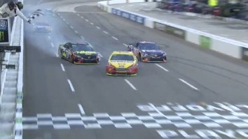 The End Of The NASCAR Martinsville Race Was PURE ELECTRIC, With Joey Logano Flexing BDE To Outmaneuver Martin Truex Jr