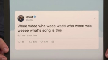 Shaq Finally Explained His Cryptic ‘Weee Weee Wha Weee’ Twitter Riddle From 2009 And Now I Can Rest Easy