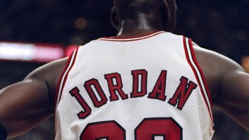 How Many Beers Would It Take To Get A Full Michael Jordan Jersey Tattoo On Your Back Like This Guy Did?