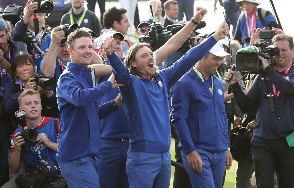 I Got A Hangover Just Watching These Videos Of Team Europe Celebrating