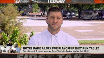 Tim Tebow Offers The Most Logical Reason Why The CFB Playoff Should Stay At Four Teams