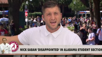 Tim Tebow Agrees With Nick Saban’s Hot Take, Blasts Alabama Students, Calling Them ‘Entitled’