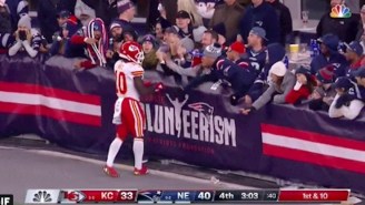 Reggie Bush Sounds Off On Patriots Fan Who Threw Beer At Tyreek Hill After TD