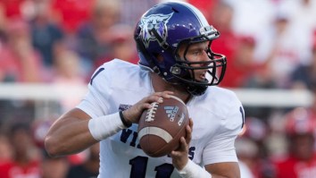 Weber State QB Suffers GRUESOME Broken Leg, Tells Staff To ‘Tape It Up’ So He Can Go Back In