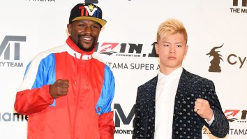 50 Cent Ruthlessly Mocks Floyd Mayweather For Backing Out Of Fight With Japanese Kickboxer