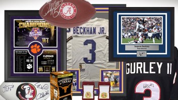 54 Perfect Gifts For Guys Who Love College Football Memorabilia And Collectibles
