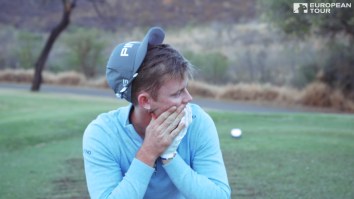 European Tour Pro Brandon Stone Hit 500 Balls Trying To Make A Hole-In-One In The Most Frustrating Video Ever