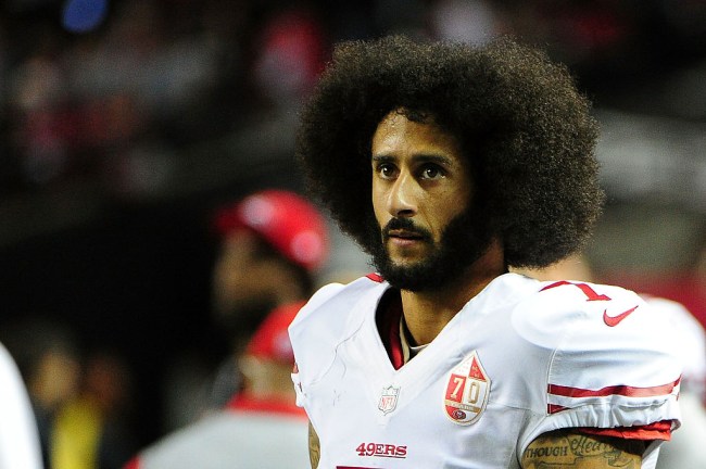 kaepernick fan removed from trump rally