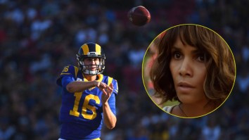 Halle Berry Tweets At Jared Goff After Incredible MNF Performance To Add Gas To The Love Story We Need
